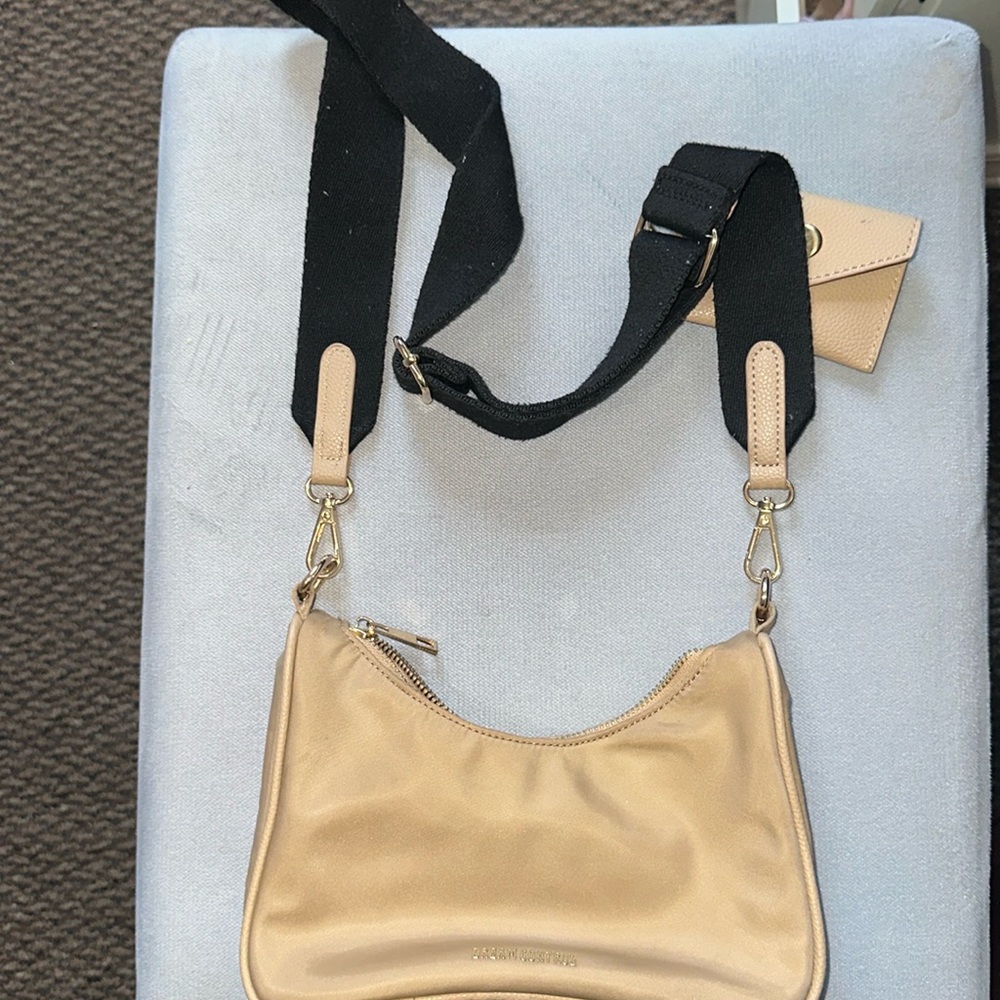 Brown and black Steve Madden bag